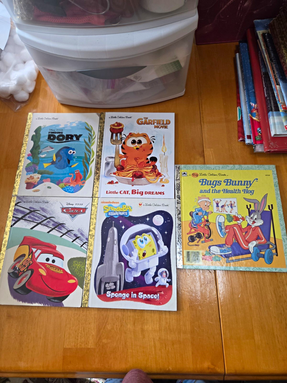 Big Little Golden Book HC Bugs Bunny and the Health Hog Illustrated Good